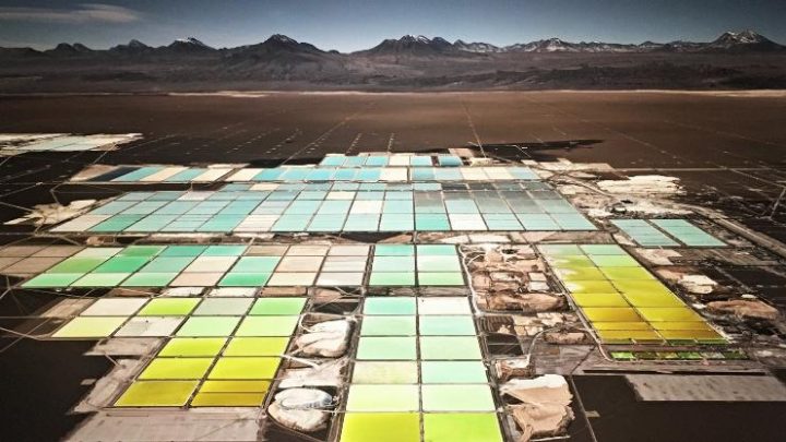 Lithium Mines #1, Salt Flats, Atacama Desert, Chile, by Edward Burtynsky