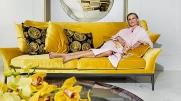 ורסצ'ה, ורסצ'ה לבית, ספה צהובה, Versace
